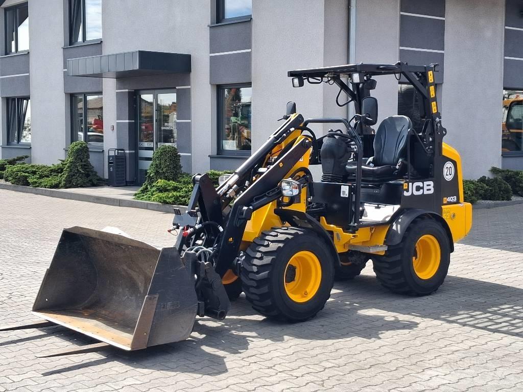 JCB 403 Mini homlokrakodók