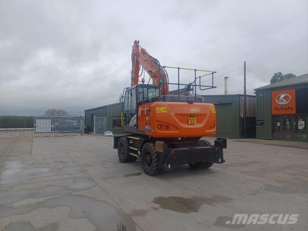Hitachi 140W Gumikerekes kotrók