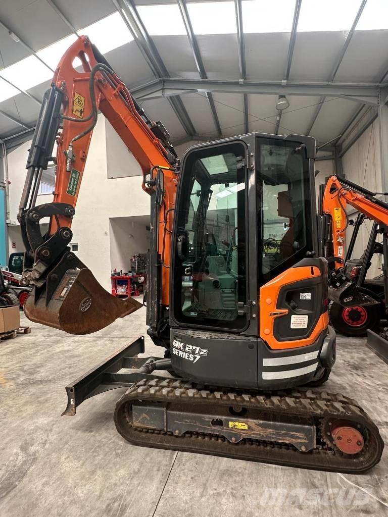 Doosan DX 27 Z Mini kotrók < 7t