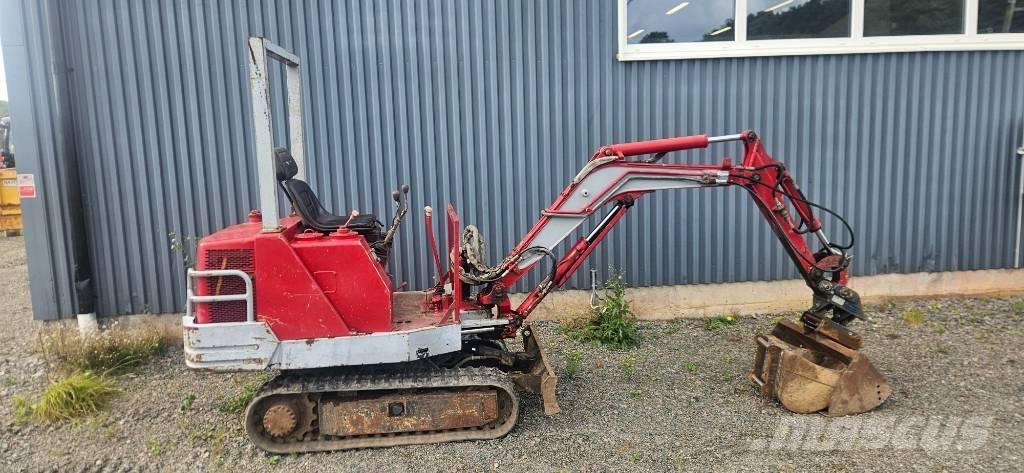 Yanmar B 12 Mini kotrók < 7t