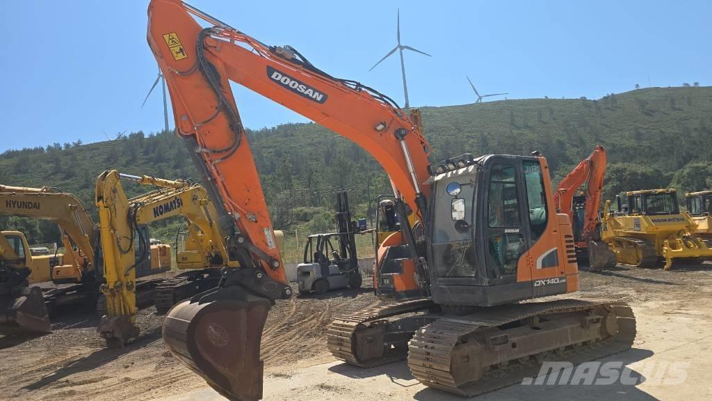 Doosan DX140LCR-5 Lánctalpas kotrók