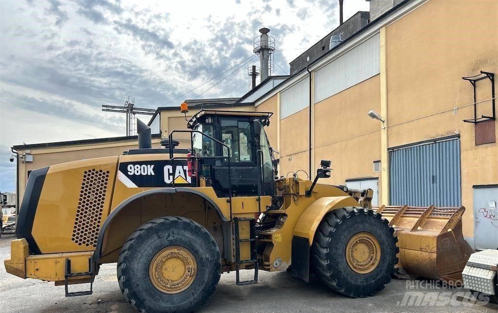 CAT 980 K Gumikerekes homlokrakodók
