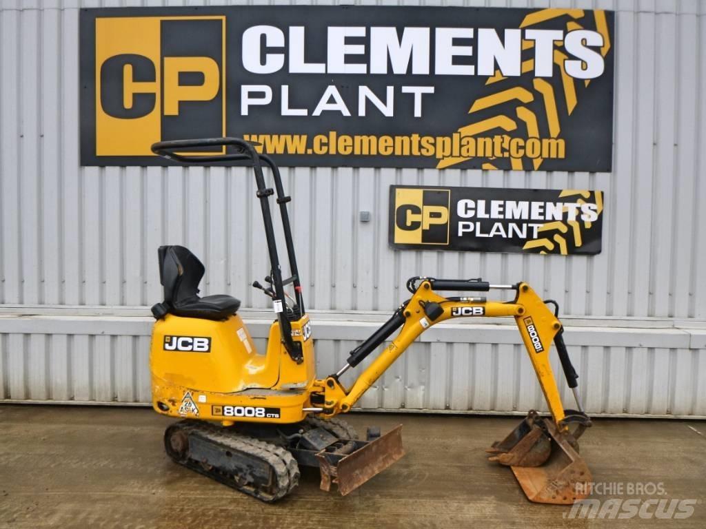 JCB 8008 CTS Mini kotrók < 7t