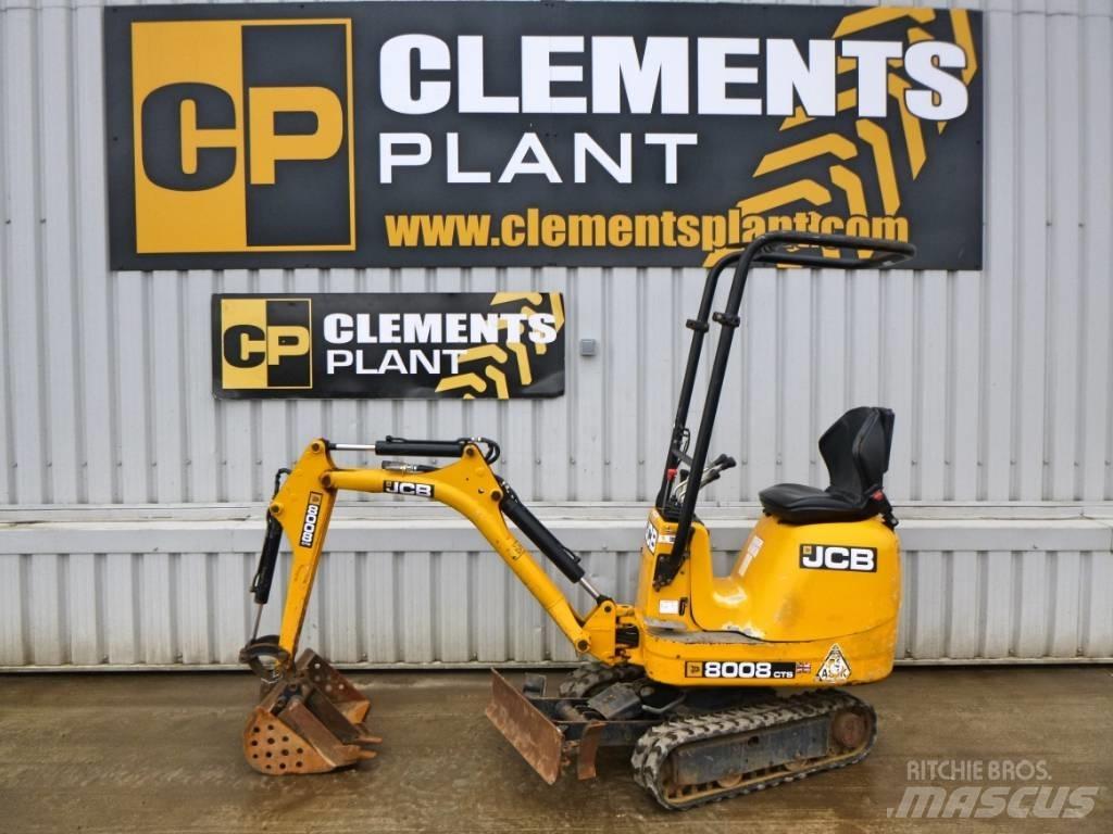 JCB 8008 CTS Mini kotrók < 7t