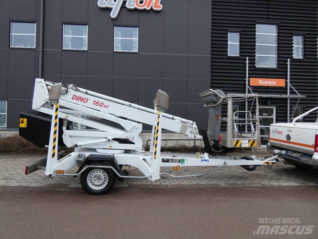 Dino 160 XT Skylift Pótkocsira szerelt emelők és állványok