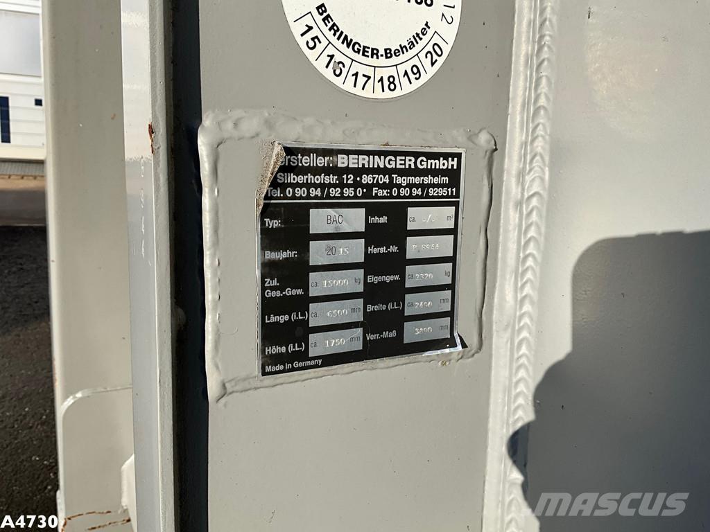  Container 12m³ Speciális konténerek