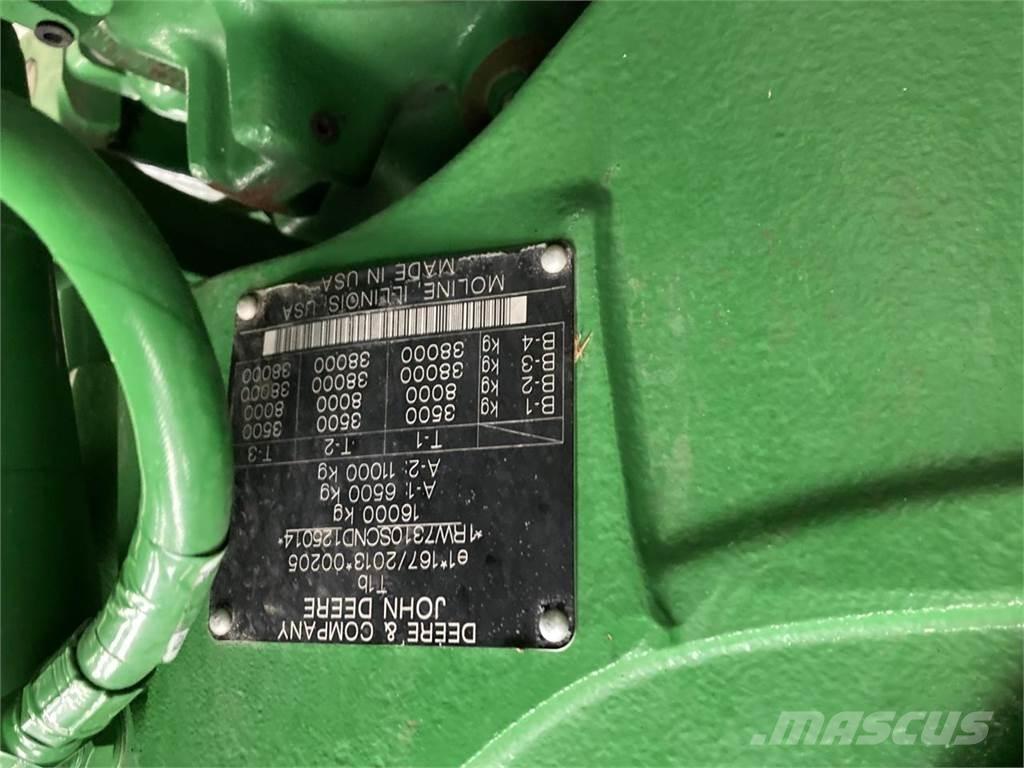 John Deere 7R 310 Traktorok
