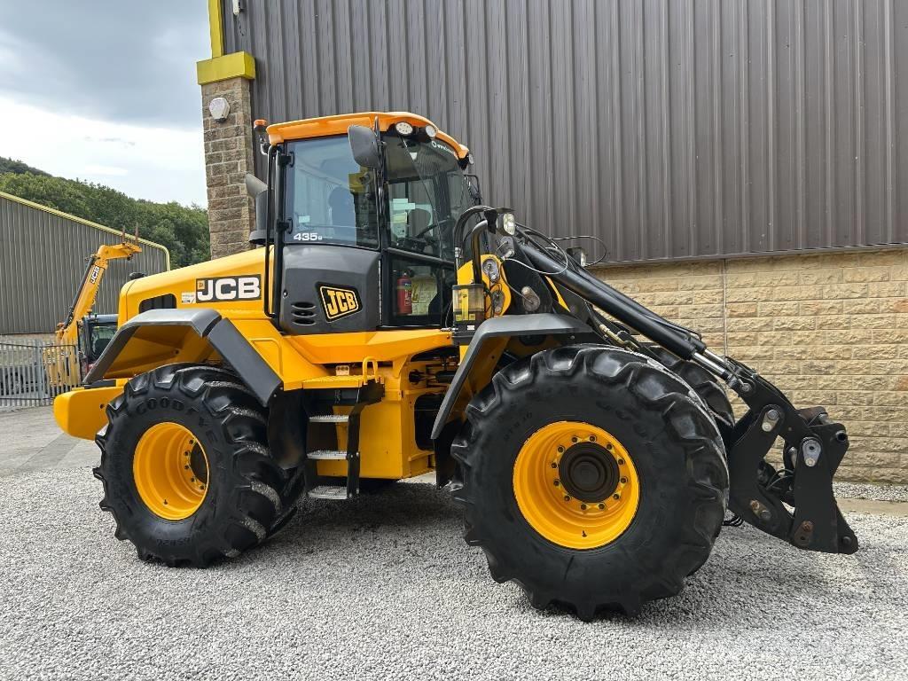 JCB 435S Gumikerekes homlokrakodók