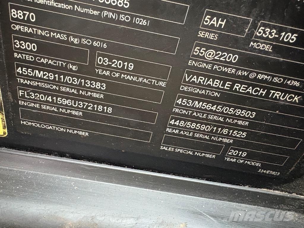 JCB 533-105 Teleszkópos rakodók