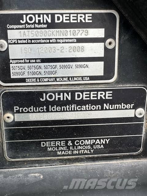 John Deere 5090 GN Traktorok