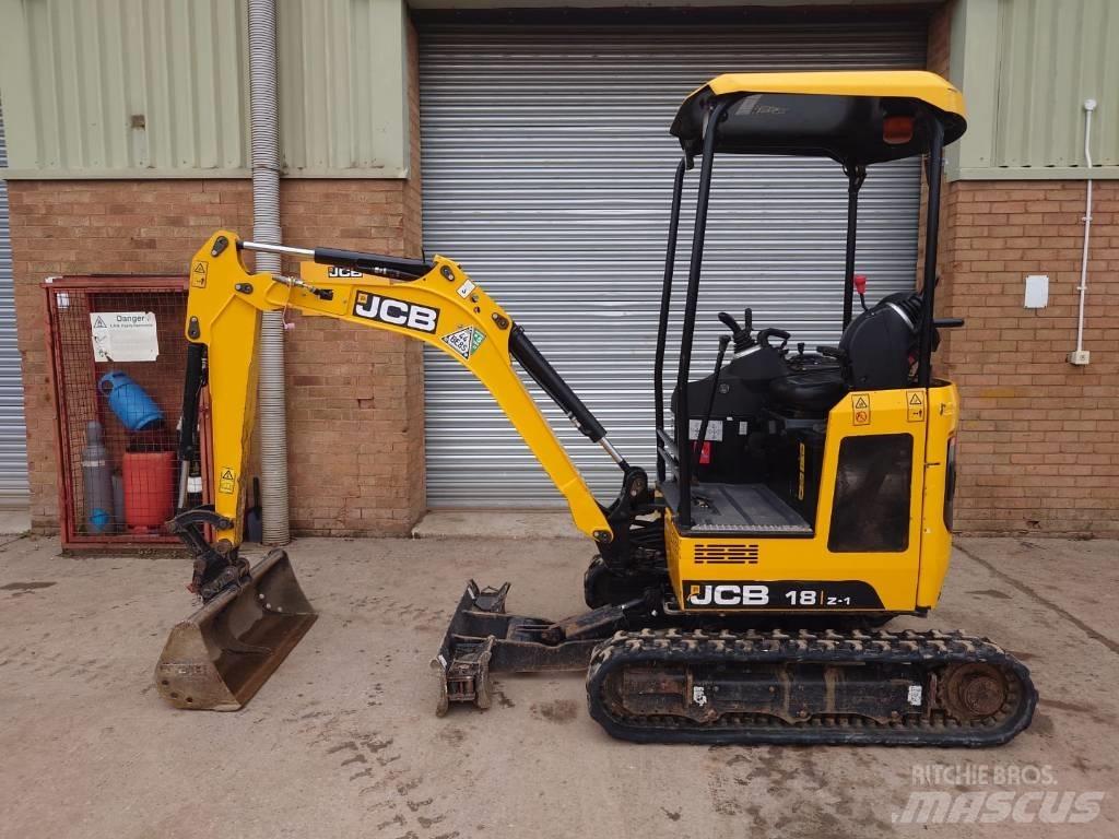 JCB 18 Z Mini kotrók < 7t