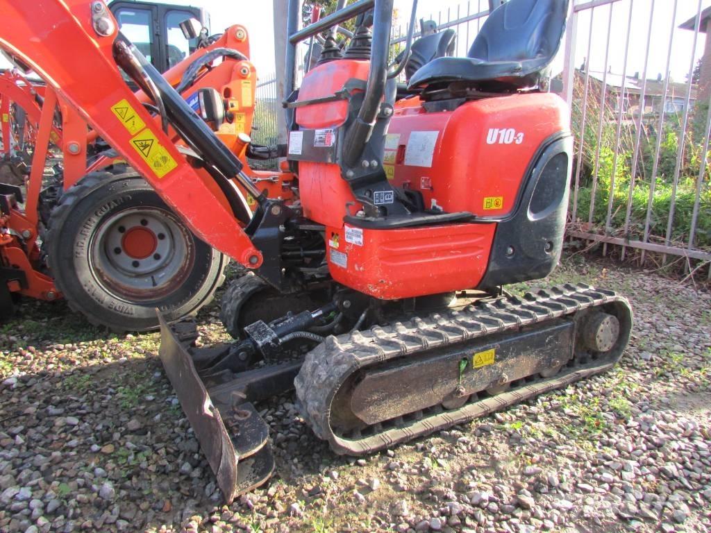 Kubota U 10-3 Mini kotrók < 7t