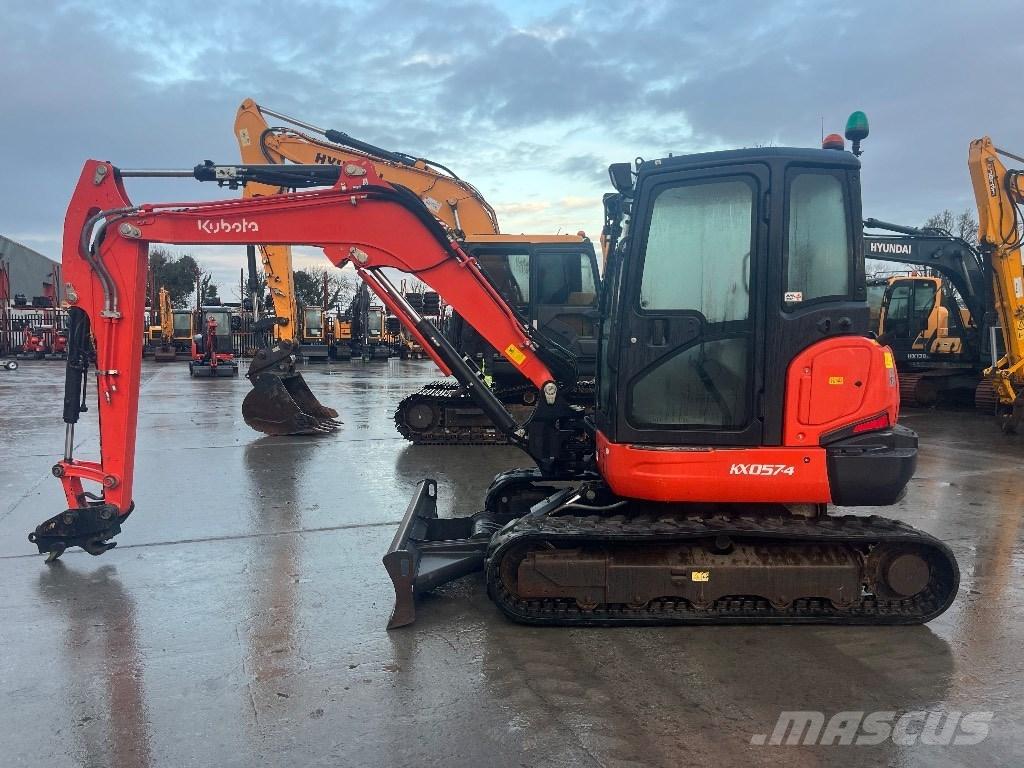 Kubota KX 057-4 Mini kotrók < 7t
