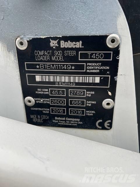 Bobcat T 450 Kompaktrakodók