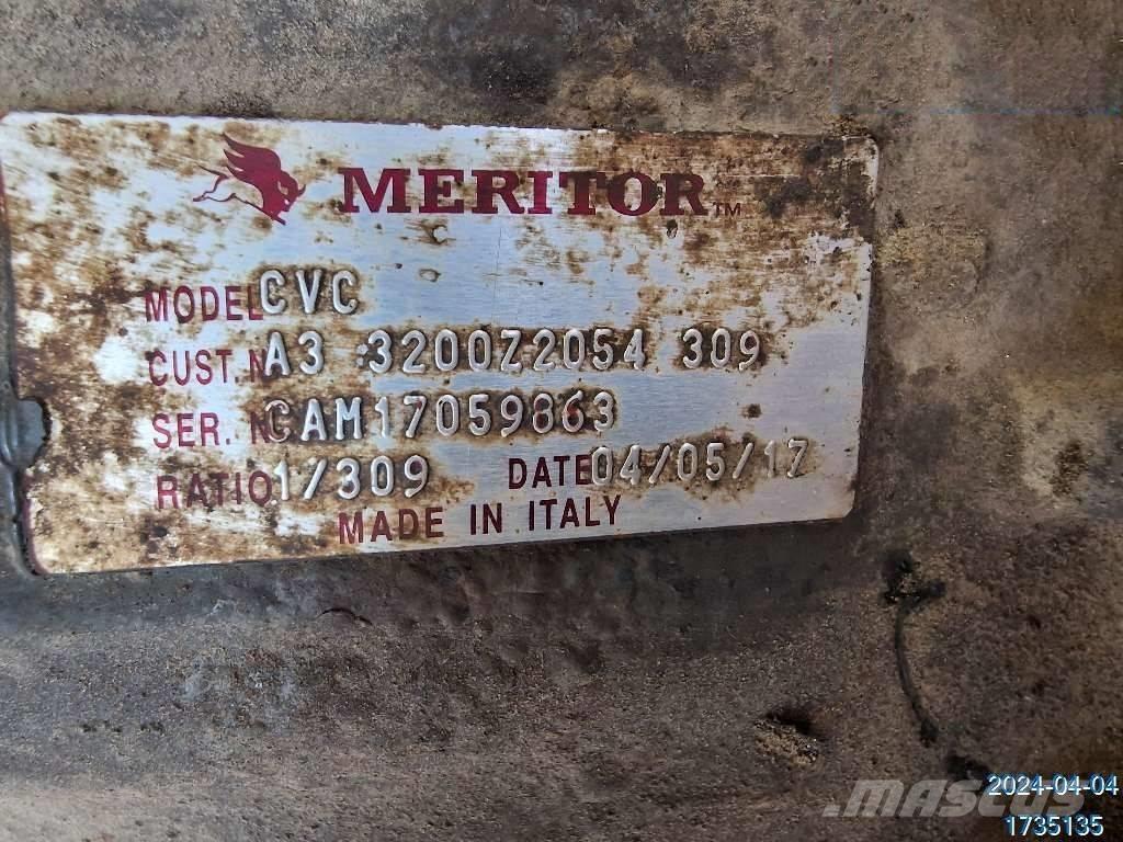 DAF XF 510 Tengelyek