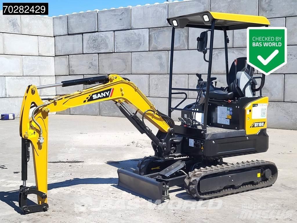 Sany SY16 C Mini kotrók < 7t