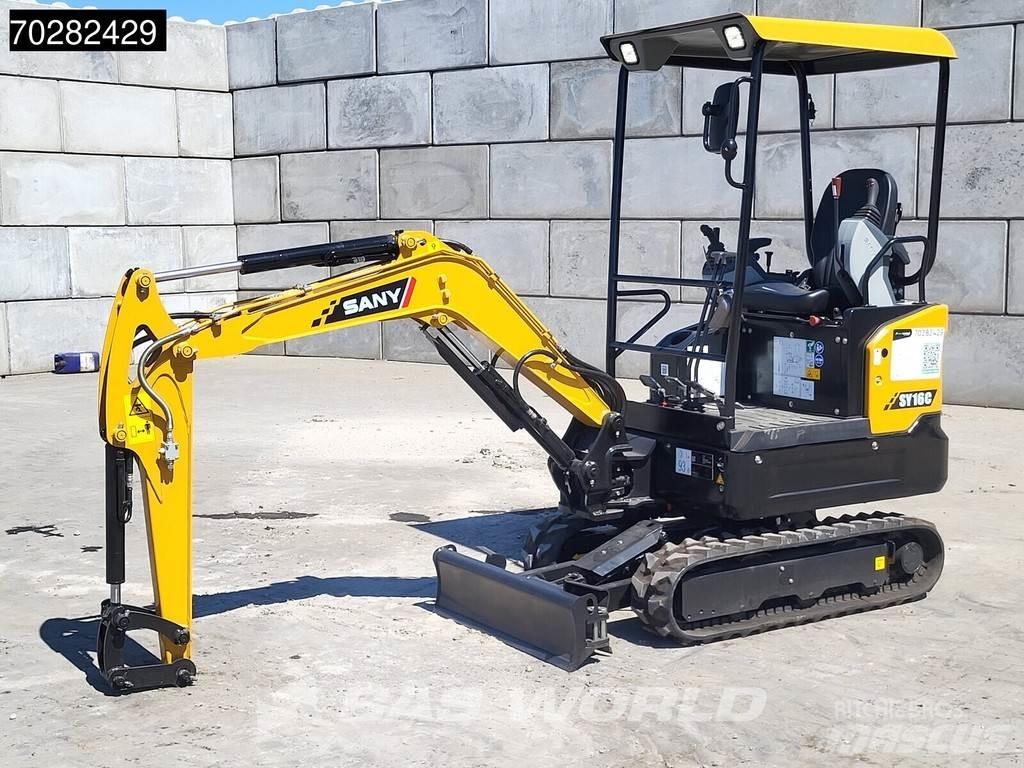Sany SY16 C Mini kotrók < 7t