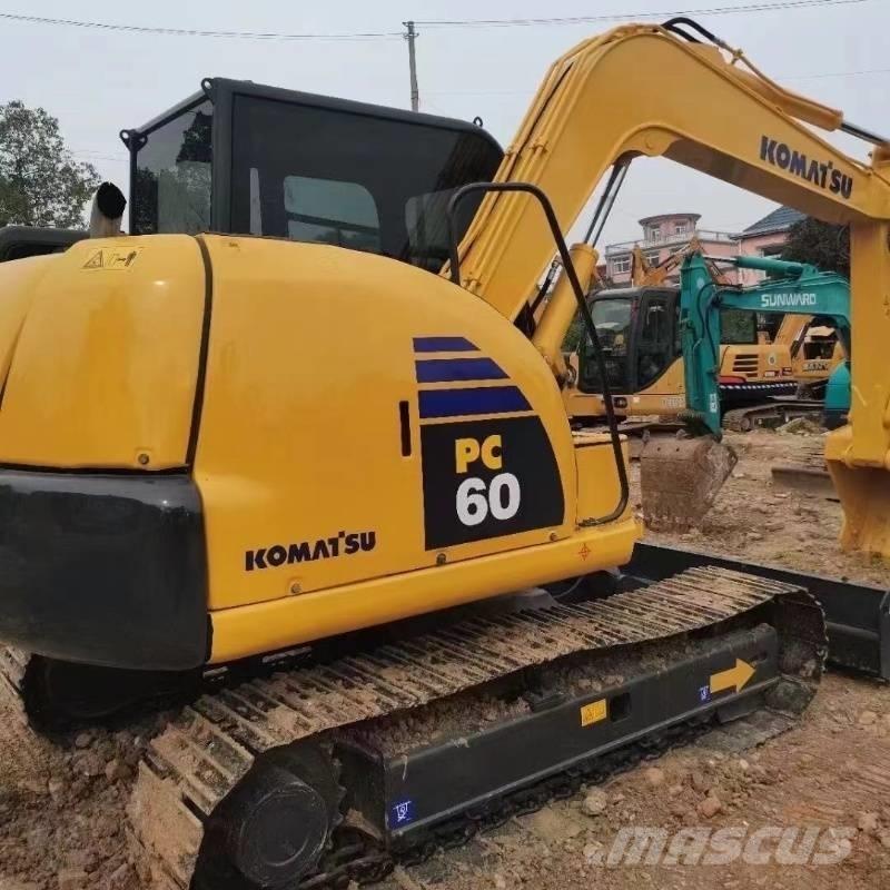 Komatsu PC 60 Lánctalpas kotrók