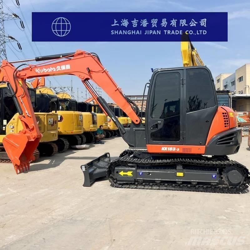 Kubota KX 183 Közepes (midi) kotrók 7 t - 12 t
