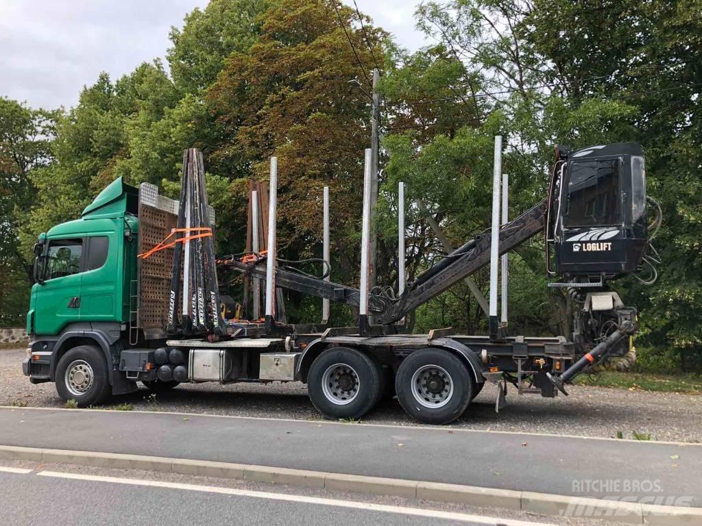 Scania R 480 Rönkszállító teherautók