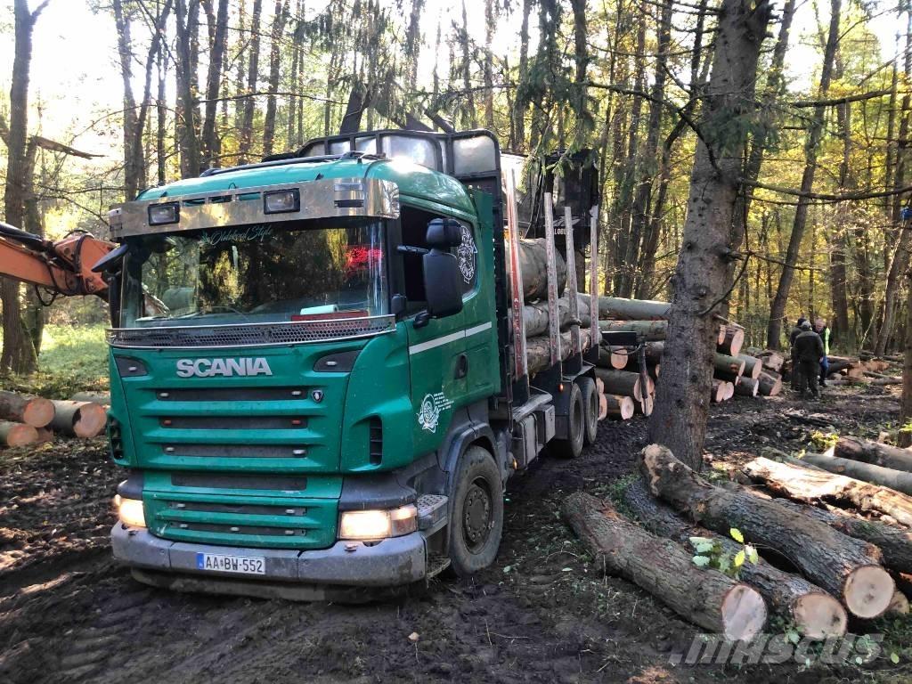 Scania R 480 Rönkszállító teherautók