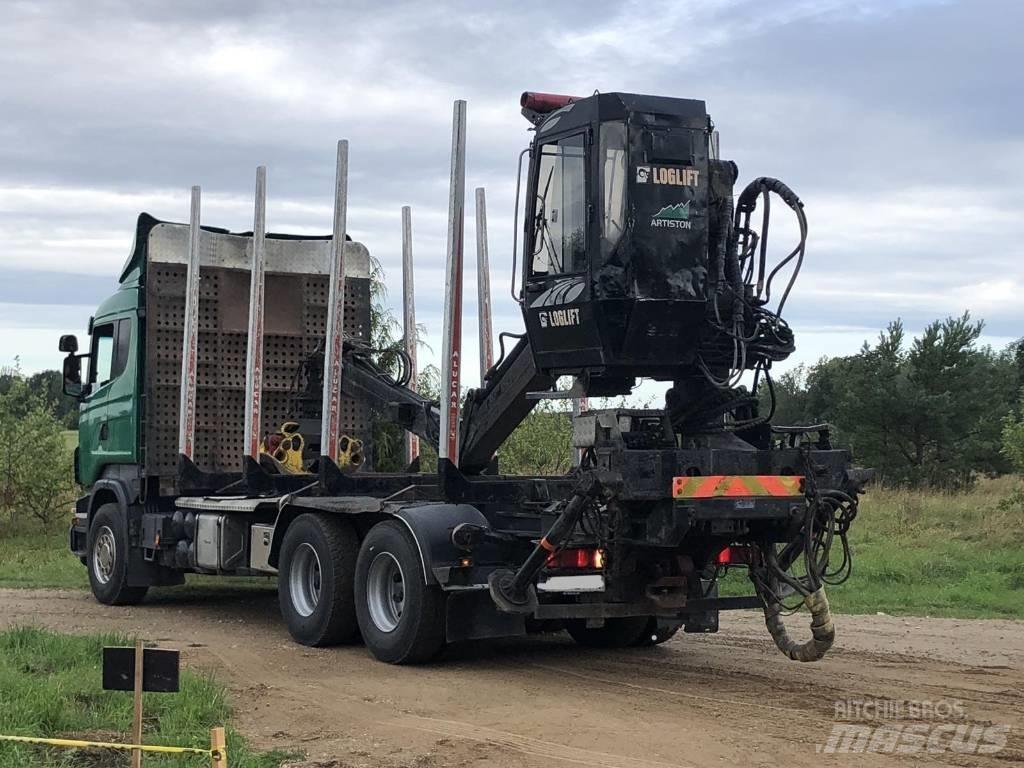 Scania R 480 Rönkszállító teherautók