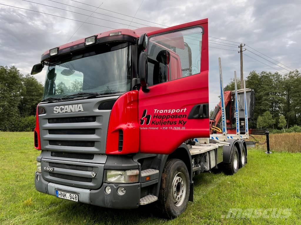 Scania R 500 Rönkszállító teherautók