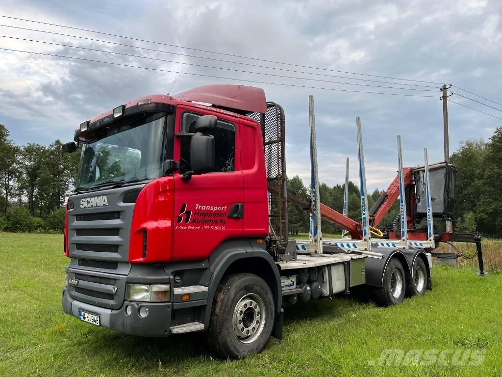 Scania R 500 Rönkszállító teherautók
