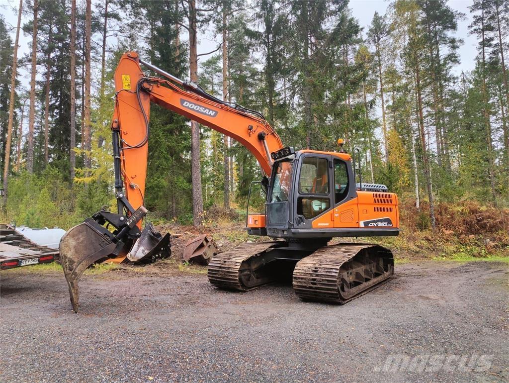 Doosan DX160 LC-5 Lánctalpas kotrók