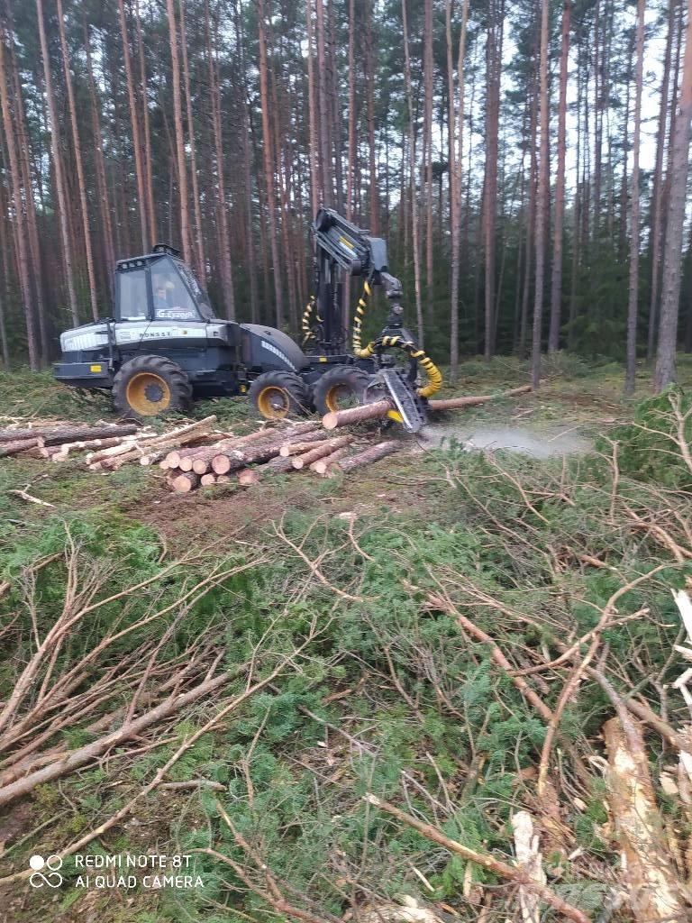 Ponsse Ergo 6W Betakarítók