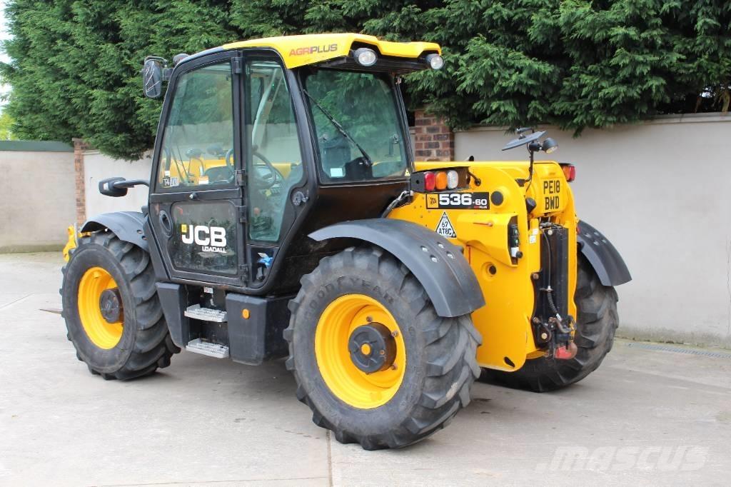 JCB 536-60 Agri-Plus Teleszkópos mezőgazdasági rakodók