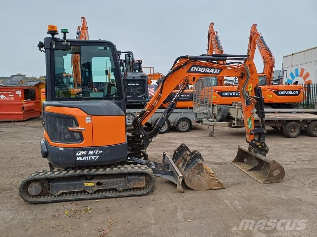Doosan DX 27 Z - 7 Mini kotrók < 7t