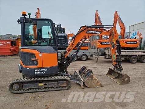 Doosan DX 27 Z - 7 Mini kotrók < 7t