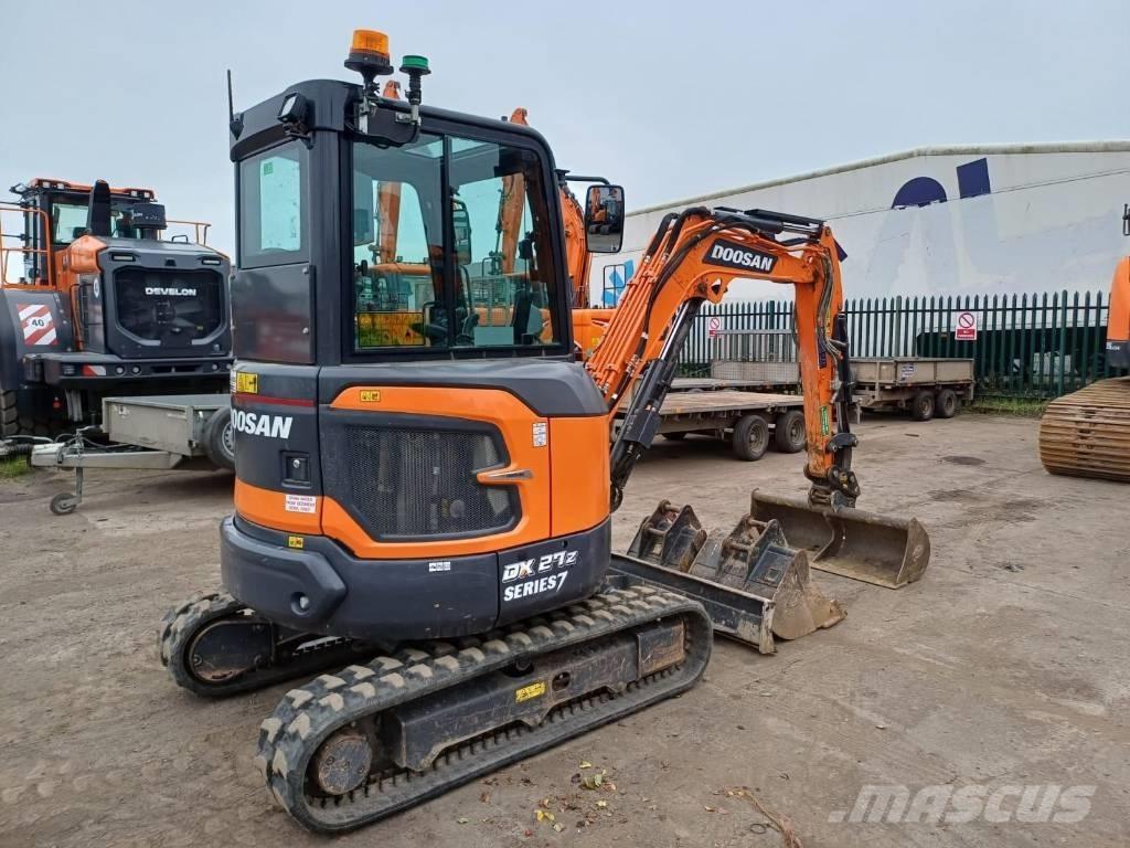 Doosan DX 27 Z - 7 Mini kotrók < 7t