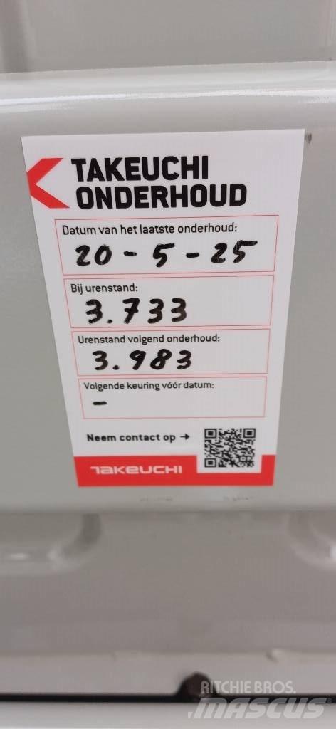 Takeuchi TB 215 R Mini kotrók < 7t