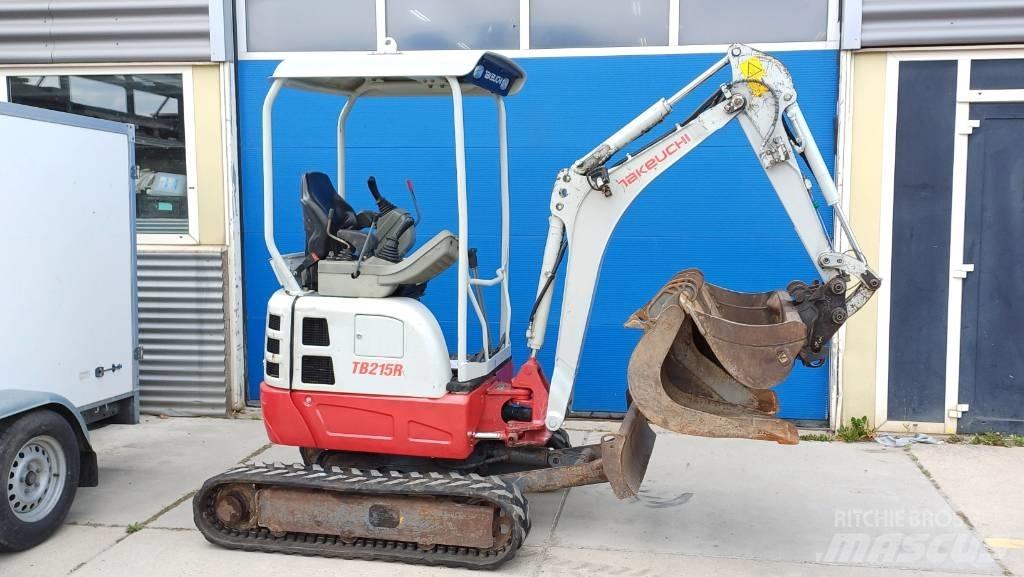 Takeuchi TB 215 R Mini kotrók < 7t
