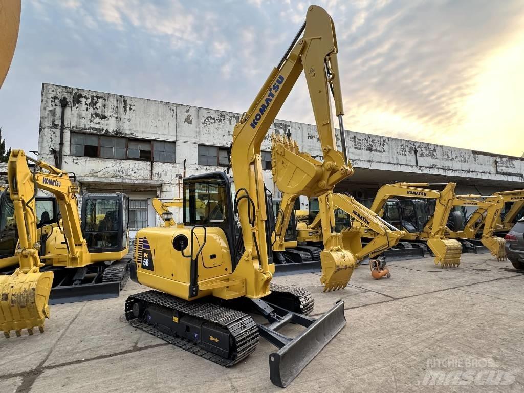 Komatsu PC56-7 Mini kotrók < 7t