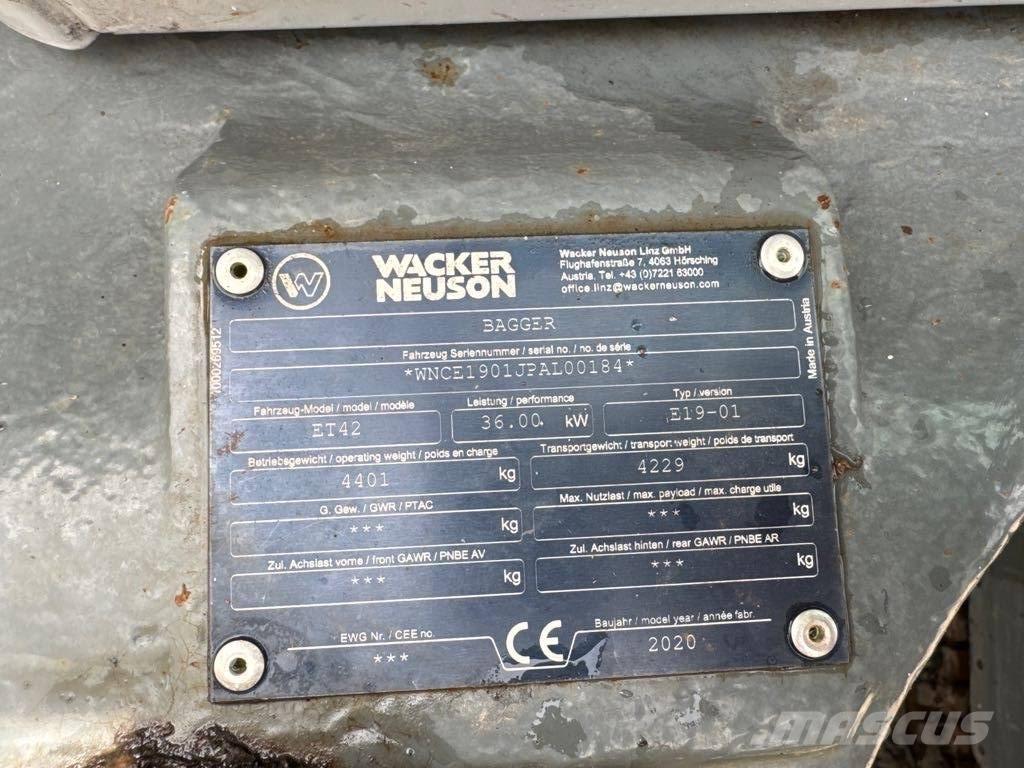 Wacker Neuson ET42 Lánctalpas kotrók
