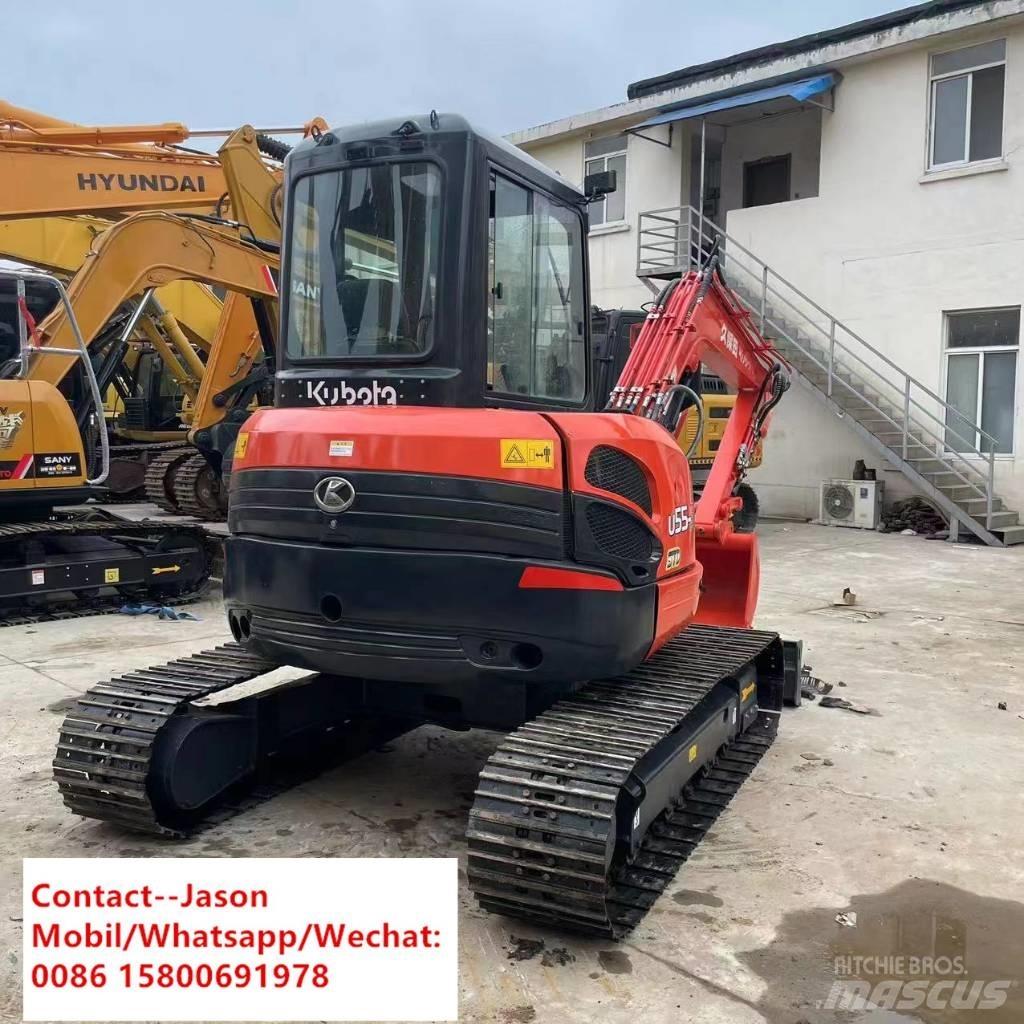 Kubota U55-5 Mini kotrók < 7t