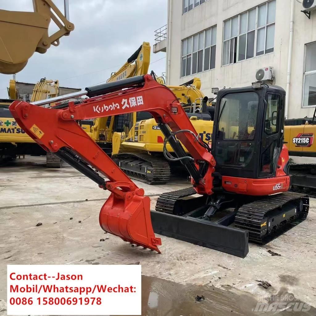 Kubota U55-5 Mini kotrók < 7t