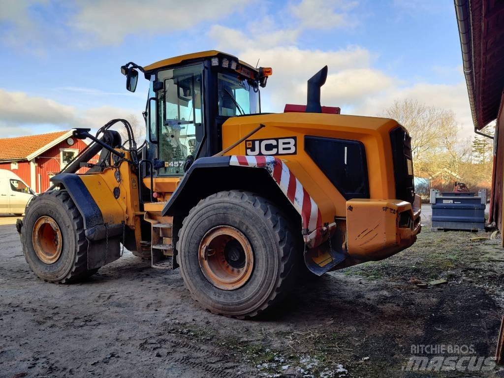 JCB 457HT Gumikerekes homlokrakodók