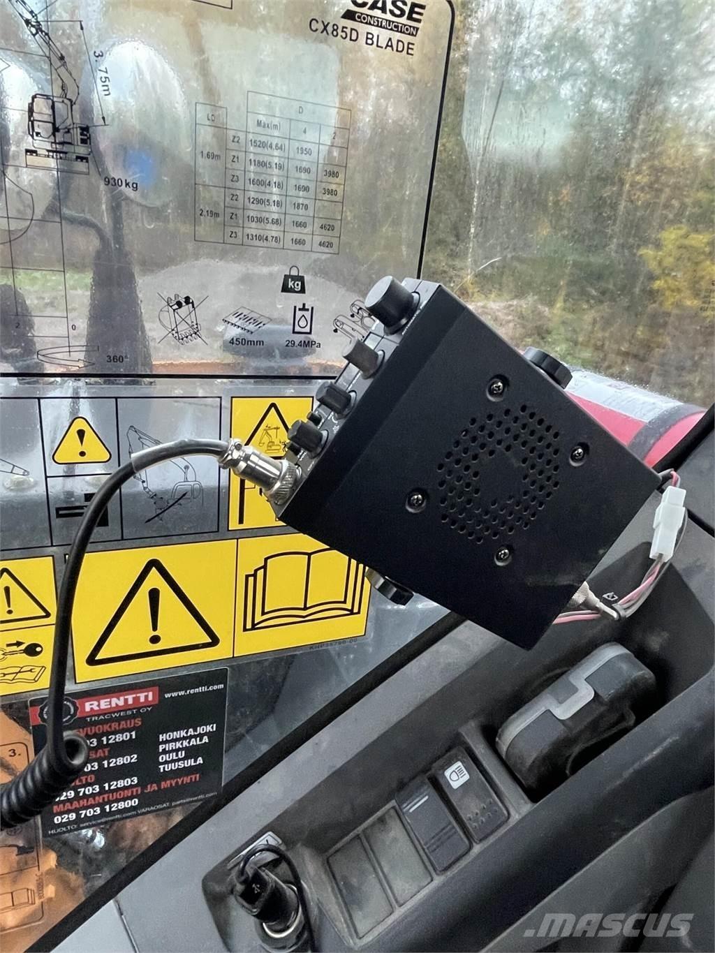 CASE CX85D SR Közepes (midi) kotrók 7 t - 12 t