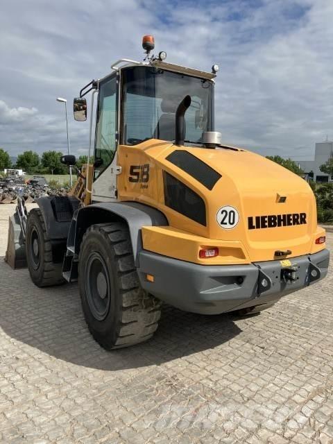 Liebherr L 518 Gumikerekes homlokrakodók