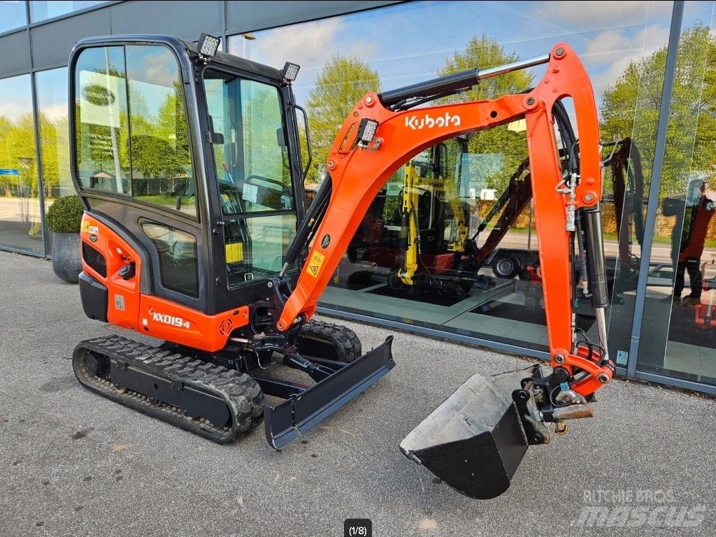 Kubota KX 019-4 Mini kotrók < 7t