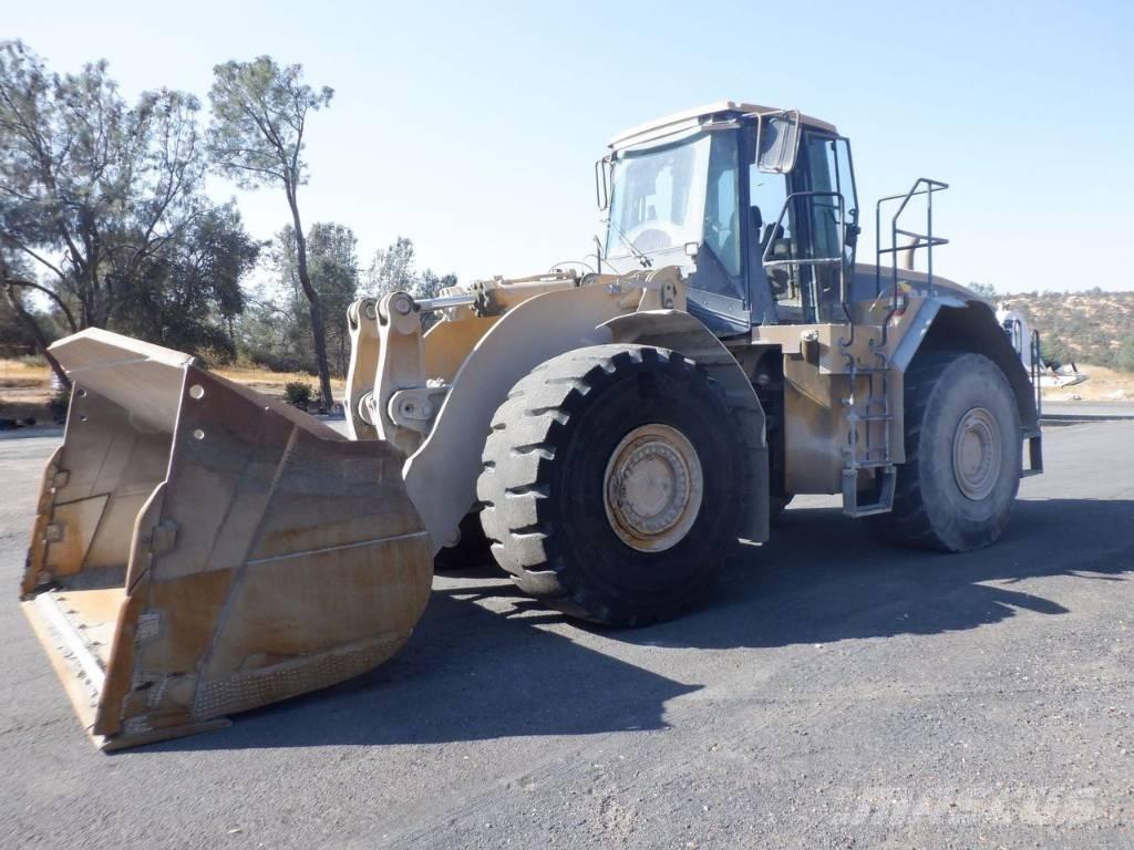 CAT 980 G II Gumikerekes homlokrakodók
