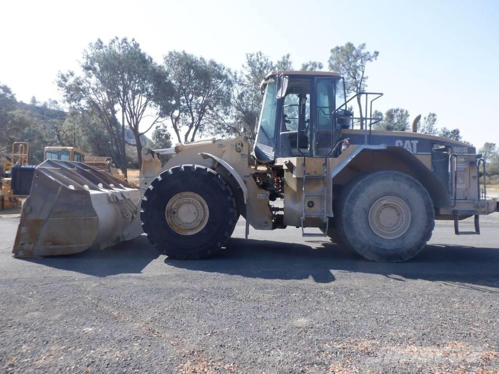 CAT 980 G II Gumikerekes homlokrakodók