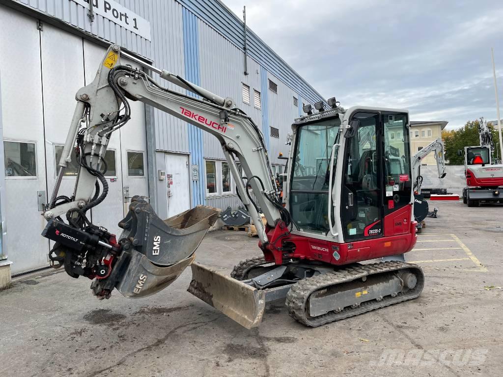 Takeuchi TB 235-2 Mini kotrók < 7t