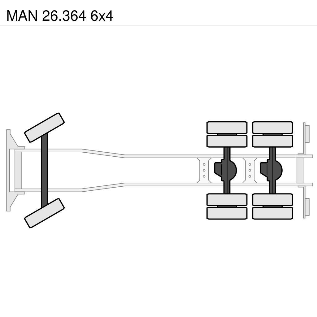 MAN 26.364 6x4 Terepdaruk