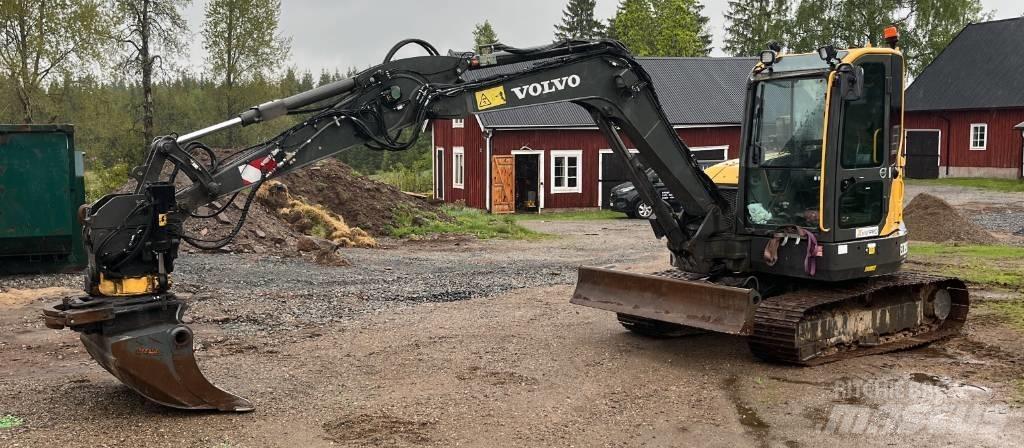 Volvo ECR 58 D Mini kotrók < 7t