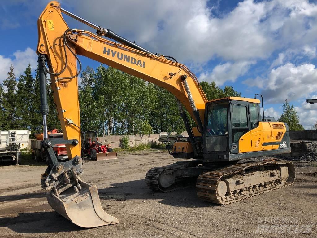 Hyundai HX 220 L Lánctalpas kotrók